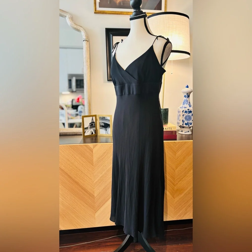 J.Crew 100% Silk MIDI Dress sz 10 - Picture 7 of 11